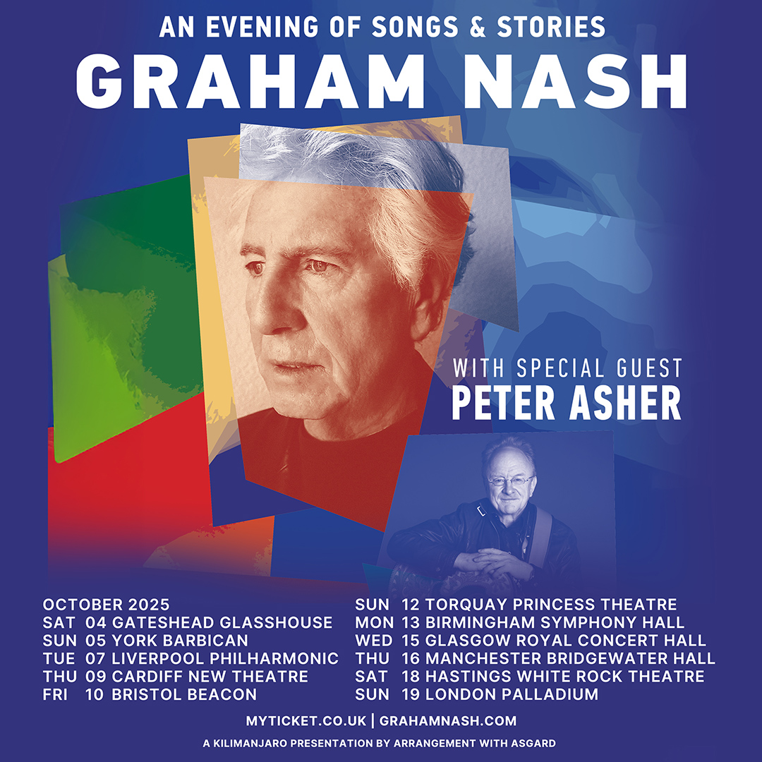 Peter Asher More Evenings Of Songs & Stories Tour Poster 2025
